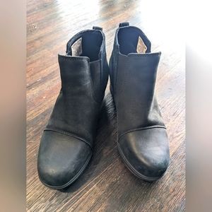 Black Sorel Evie Bootie